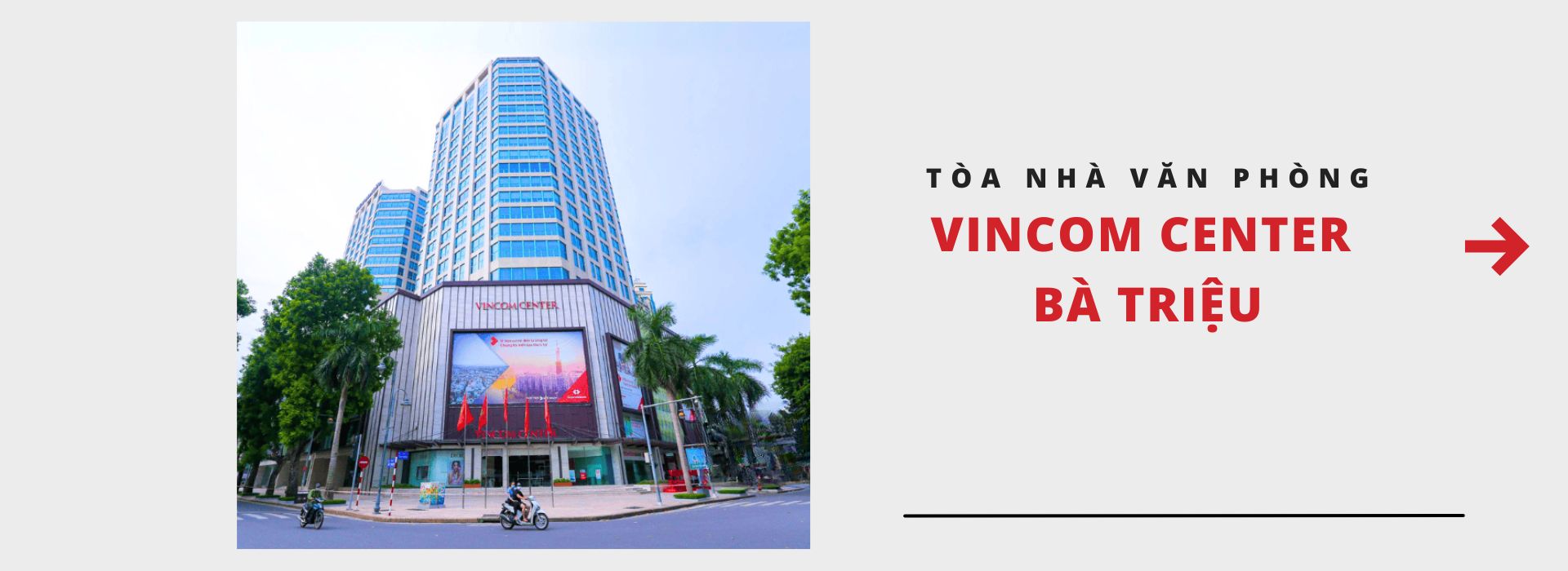 Banner Vincom Bà Triệu 191 Bà Triệu